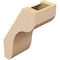 Ekena Millwork 5-inch W x 8-inch D x 12-inch H Stanfield Rough Cedar Woodgrain TimberThane Knee Brace, Primed BRCUR05X08X12STARCPR - alternate 4
